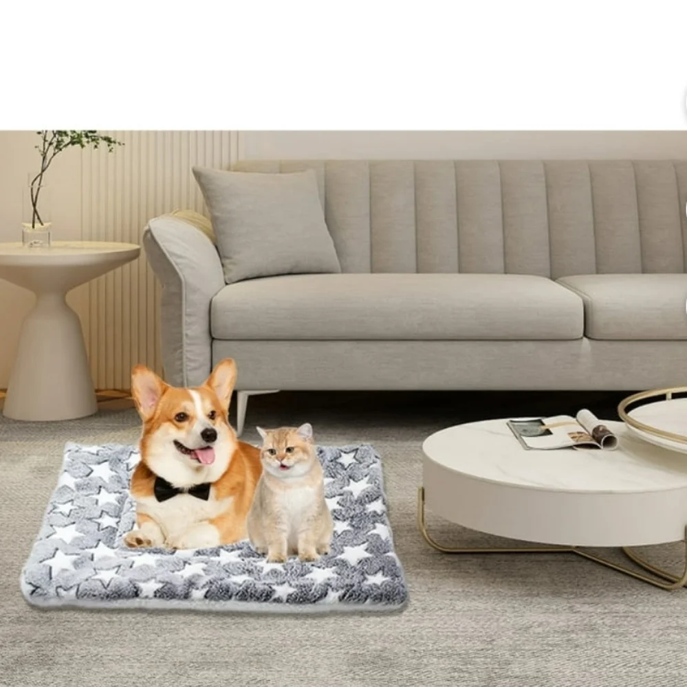 NWT 3 Pc.Blanket for Dog/Cat Pet Blanket Seat Cushion Pet Travel Accessory